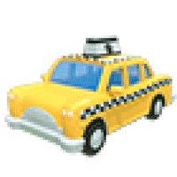 Yellow Taxi Cab - Legendary from Robux